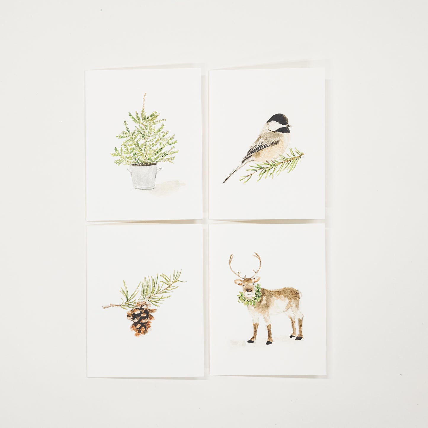 Evergreen Holiday Notecard Set