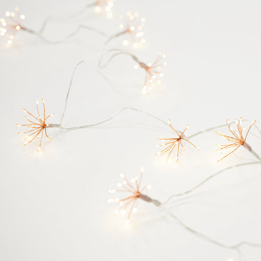 Starburst String Light - Silver