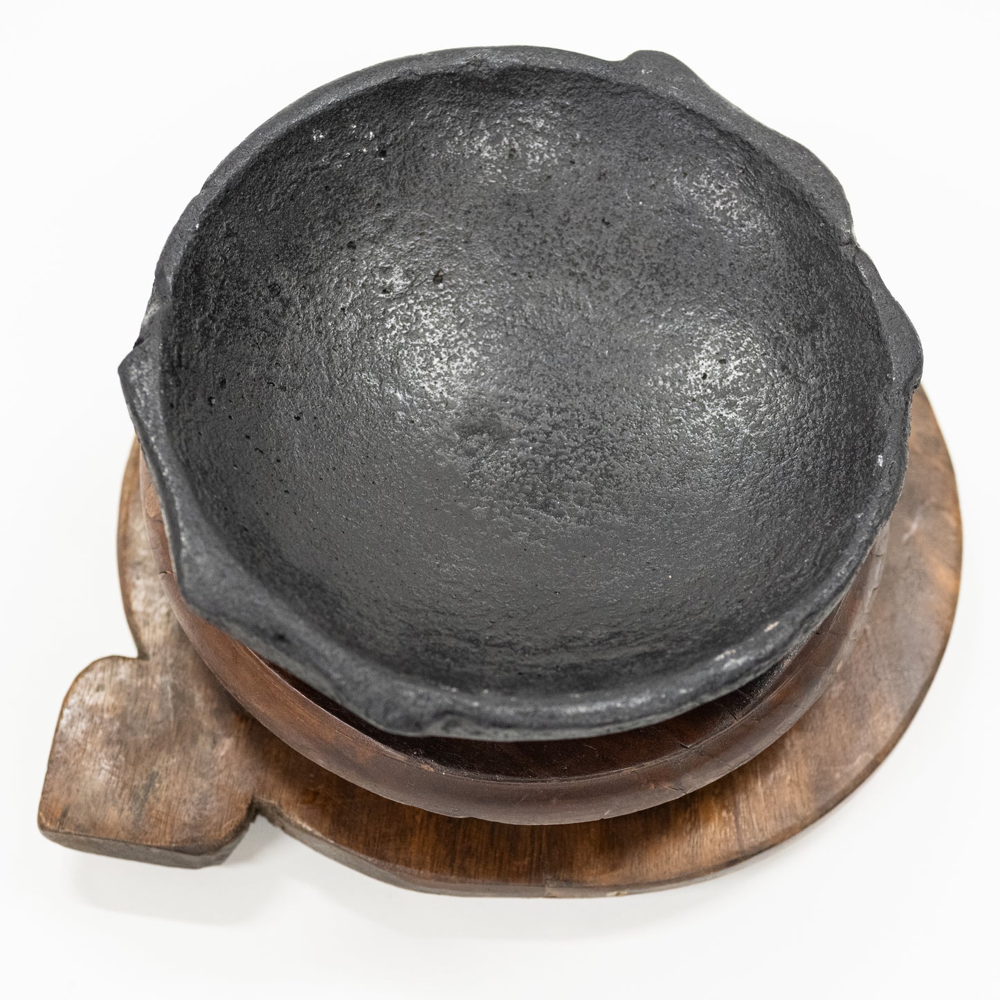 Black Stone Saucer (Vintage)