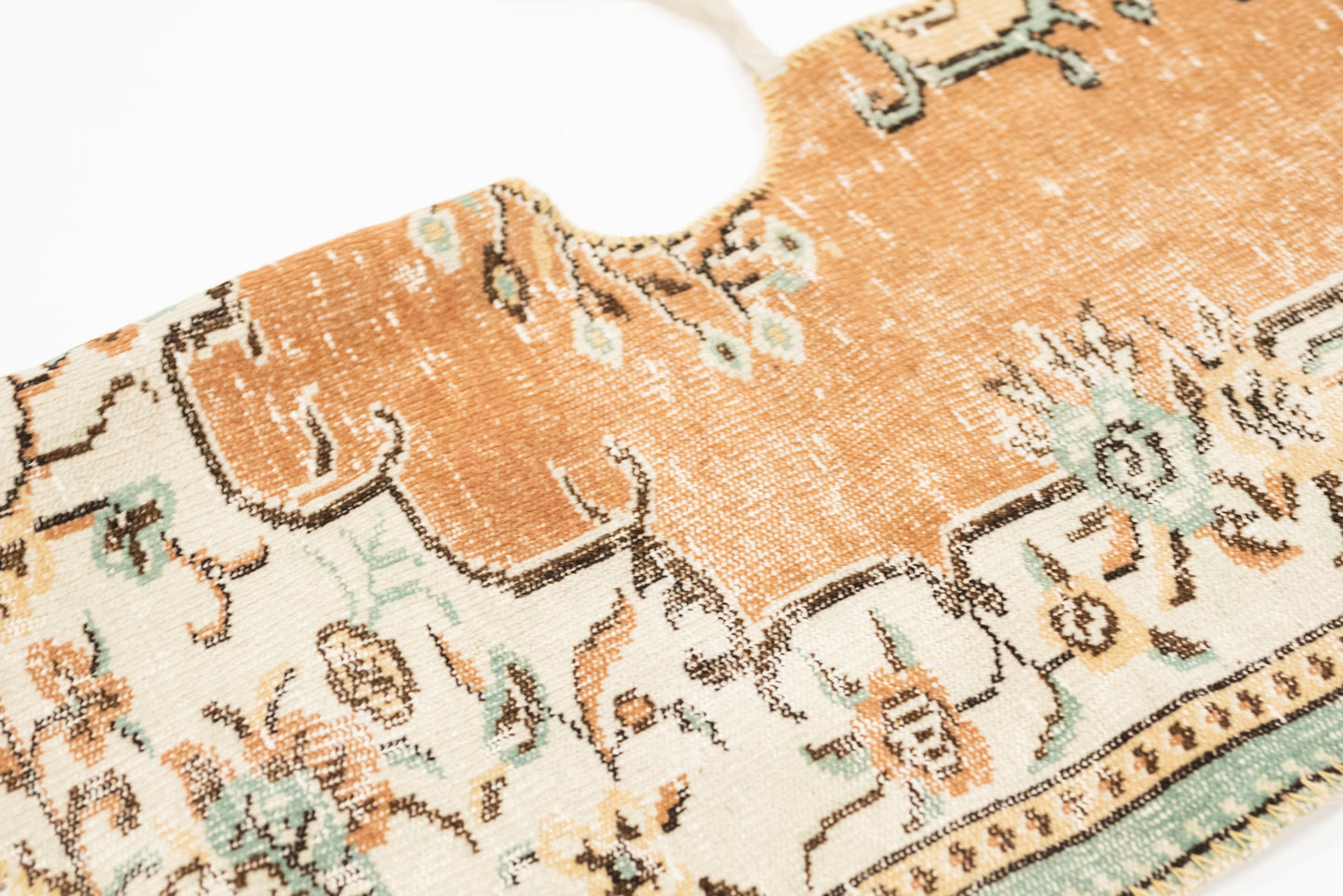 Vintage Kilim Tree Skirt - Pink + Blue Green