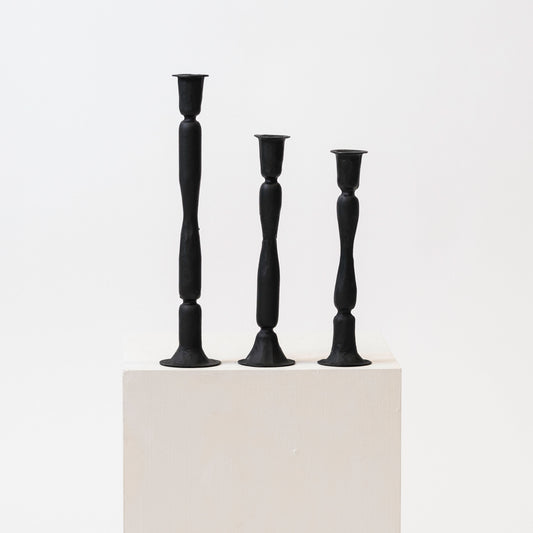 Classic Iron Candlestick