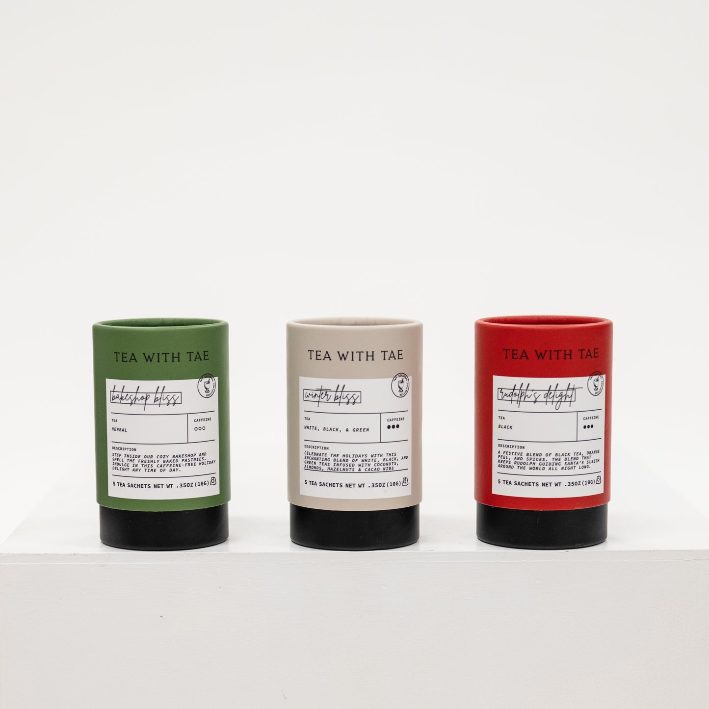 Bakeshop Bliss Herbal Tea: 5 Bags
