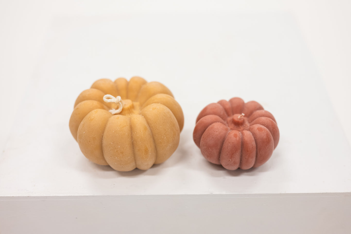Pumpkin Candle Set - Butterscotch & Terracotta