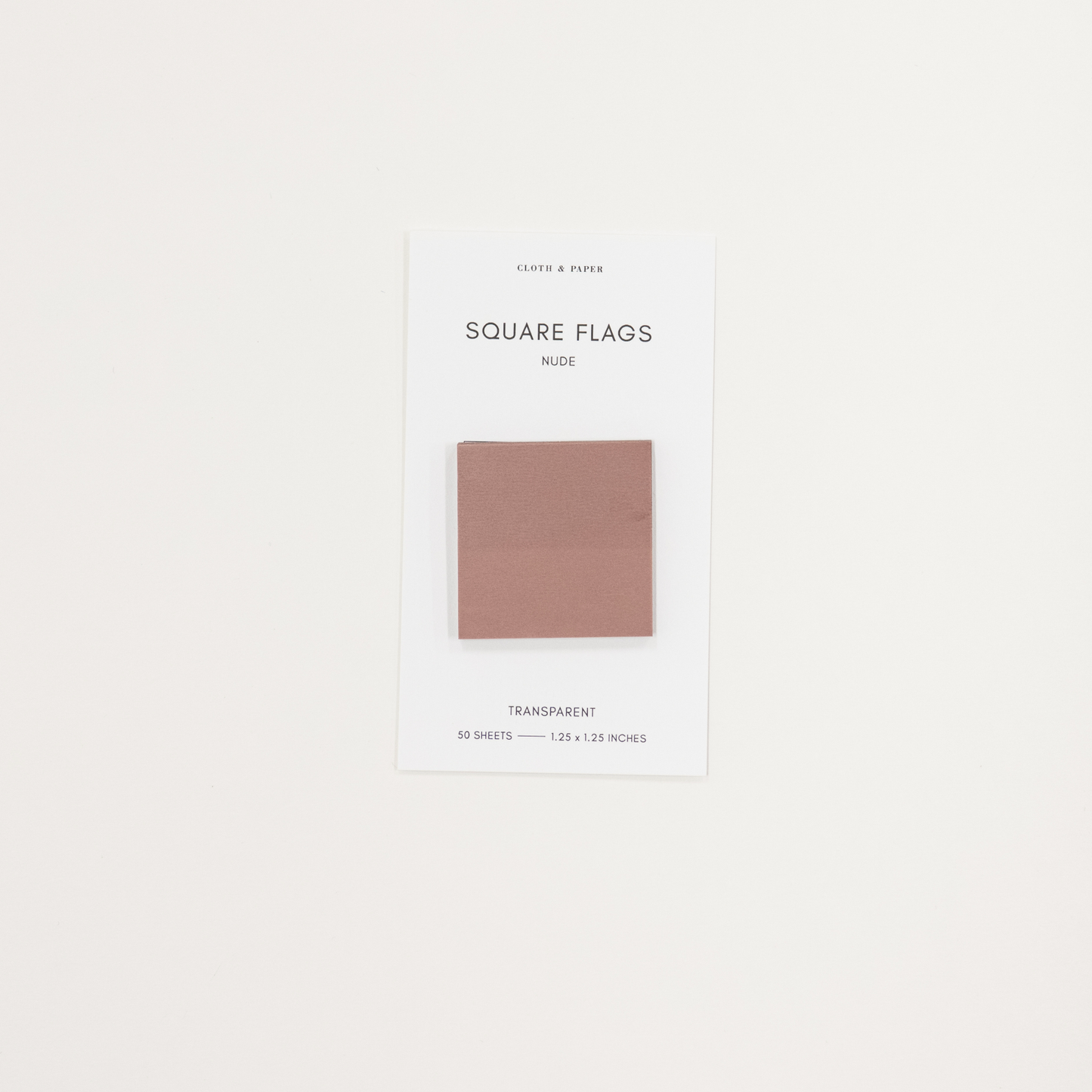 Square Transparent Sticky Notes