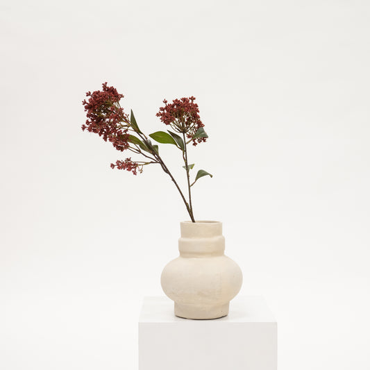Burgundy Butterfly Bush Faux Stem
