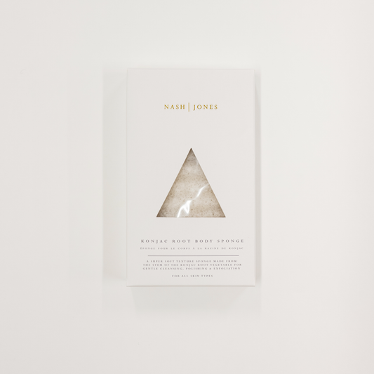 Konjac Root Body Sponge for a Deep Clean & Polish