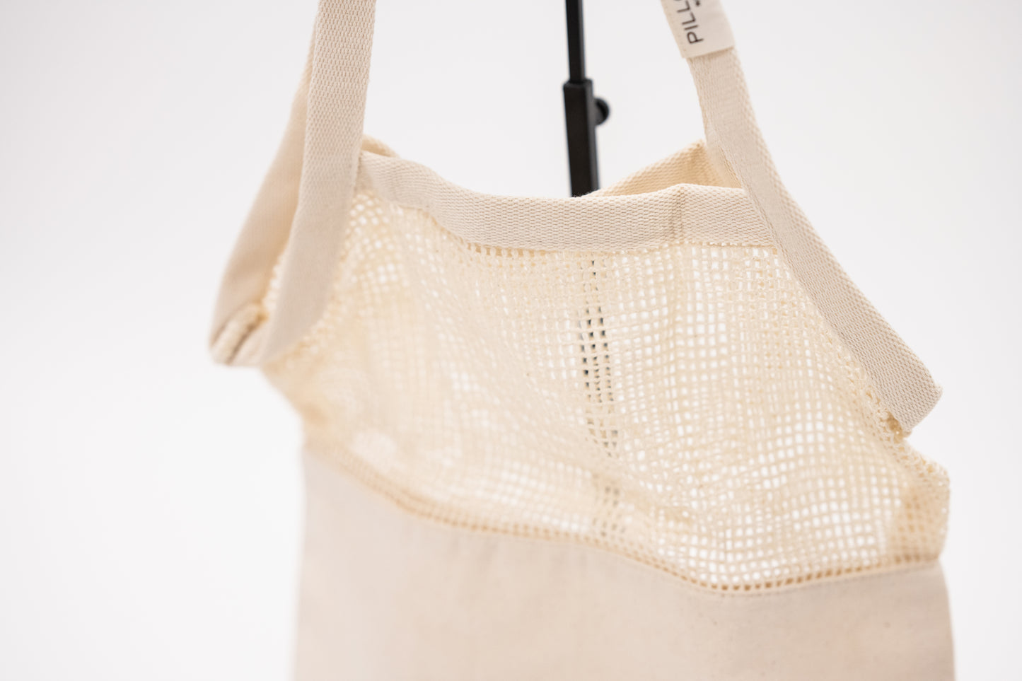 Canvas Market Tote - Solid Bottom Market Bag