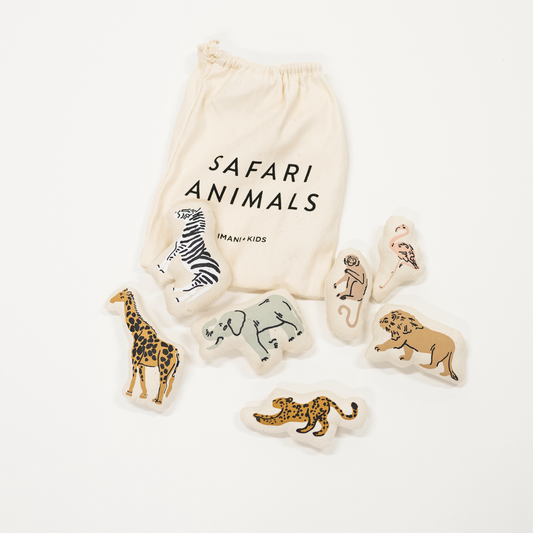 Safari Animal Pillow Set