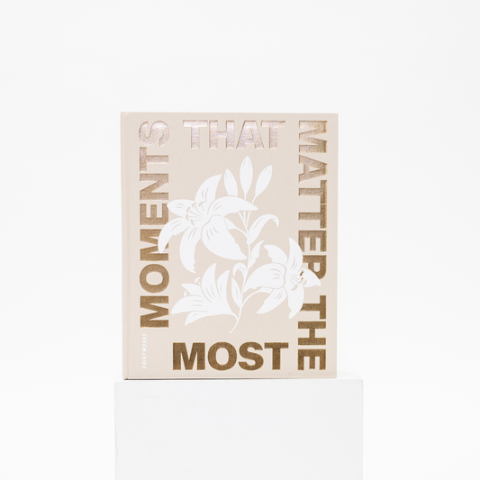 Moments Photo Album: Beige