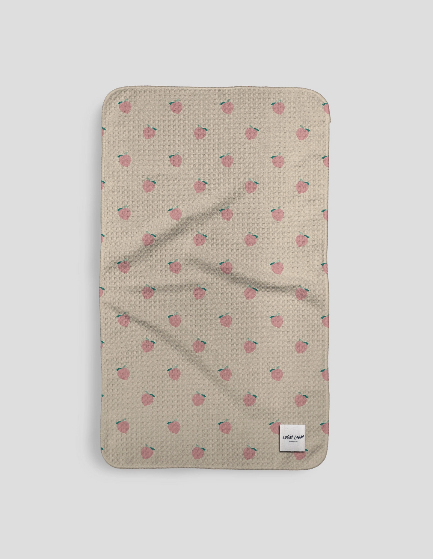 Peaches Microfiber Kitchen Towel
