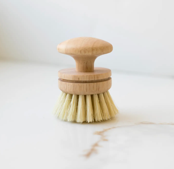 Sisal & Wooden Dishwashing Brush