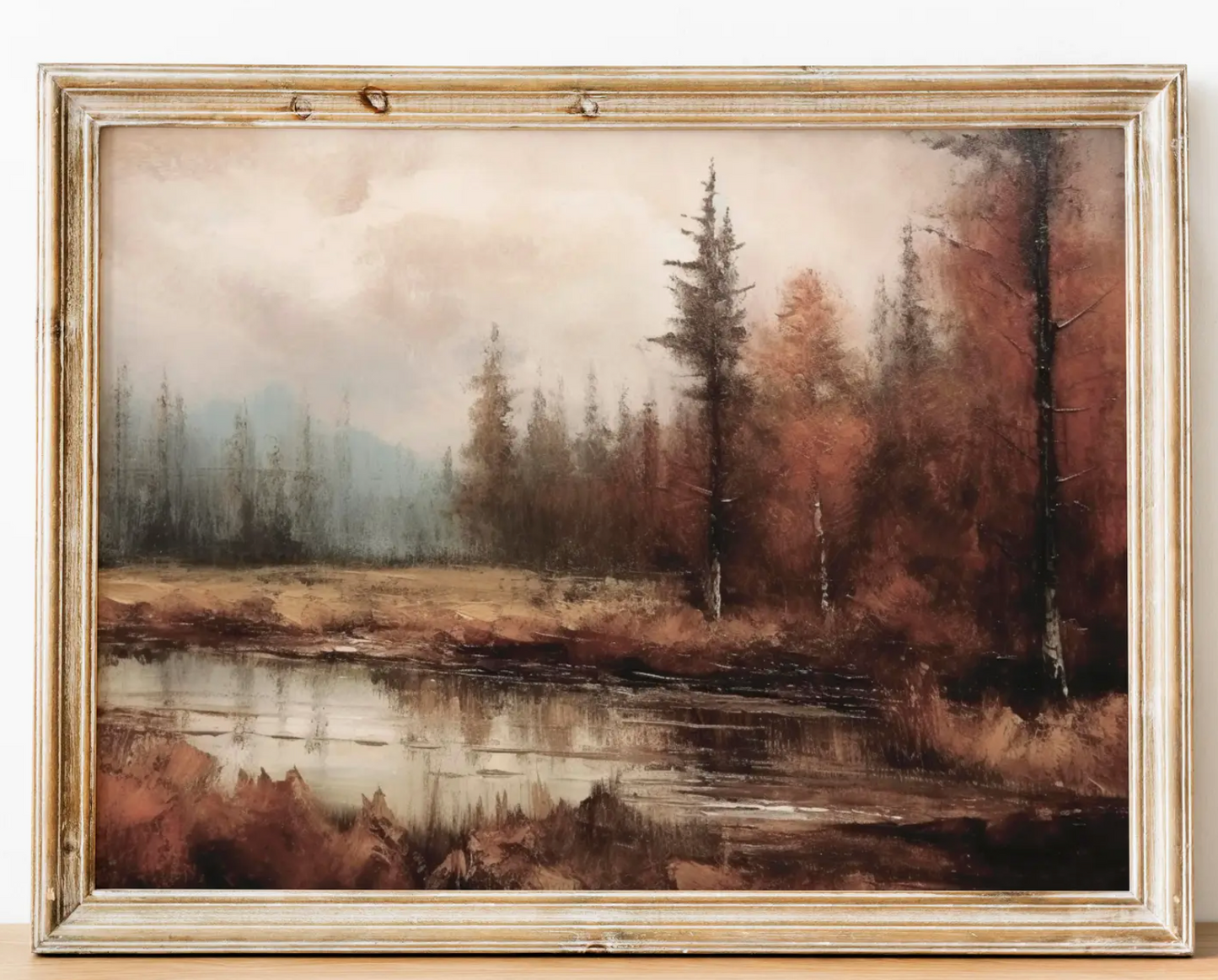 Autumn Vintage Art Print