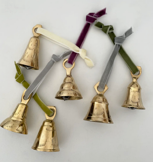 Brass Bell Ornament 2-3/4"