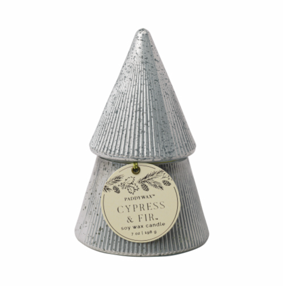 Cypress + Fir: Silver Mercury Tree Candle