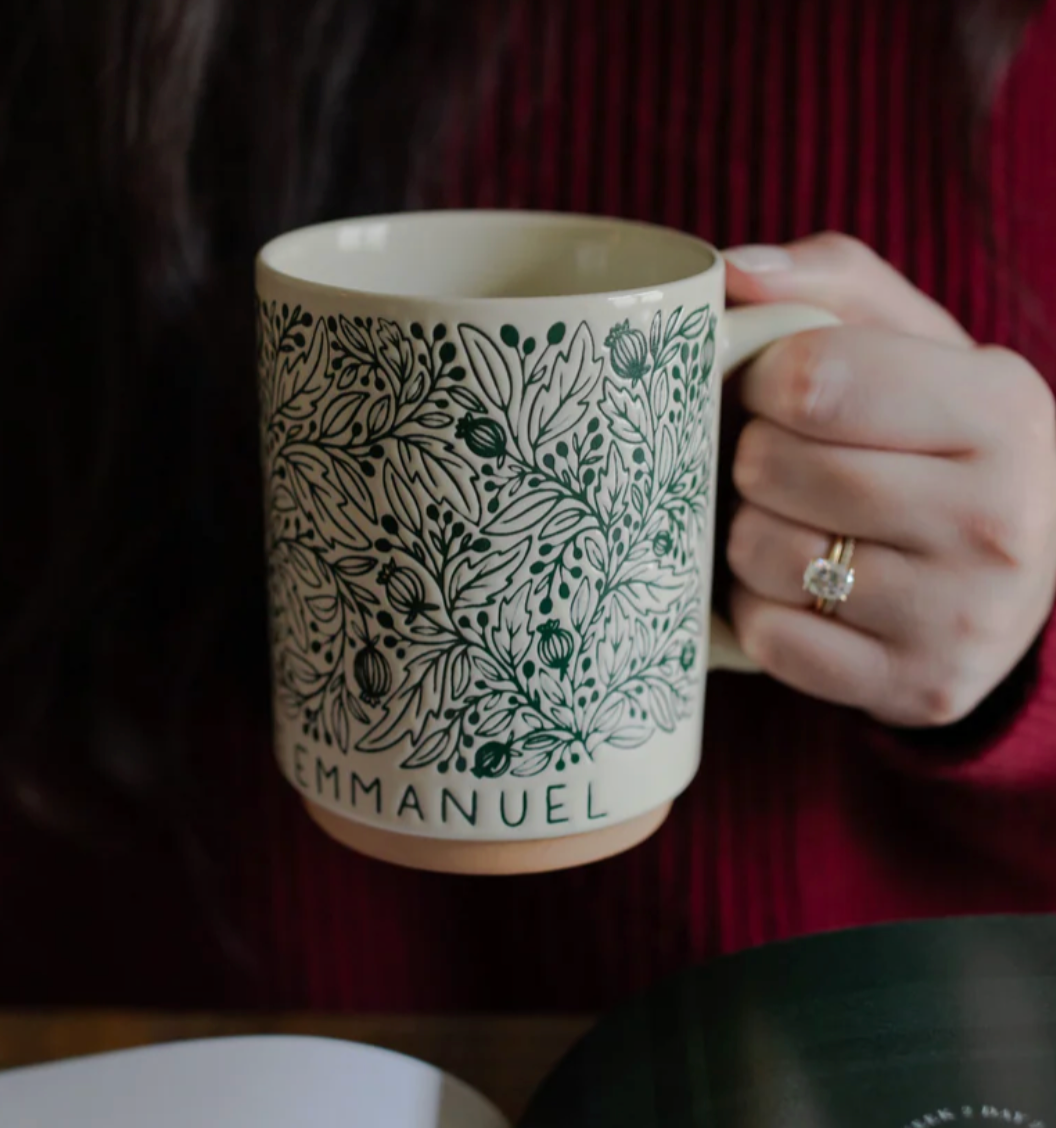O Come Emmanuel: Christmas Coffee Mug