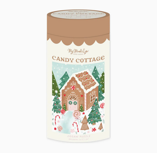 Gingerbread House Puzzle: 300 Pieces