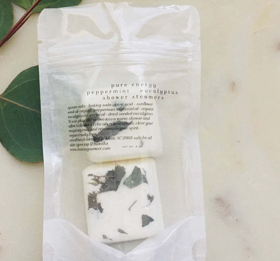 Aromatherapy Shower Steamer: Eucalyptus Peppermint