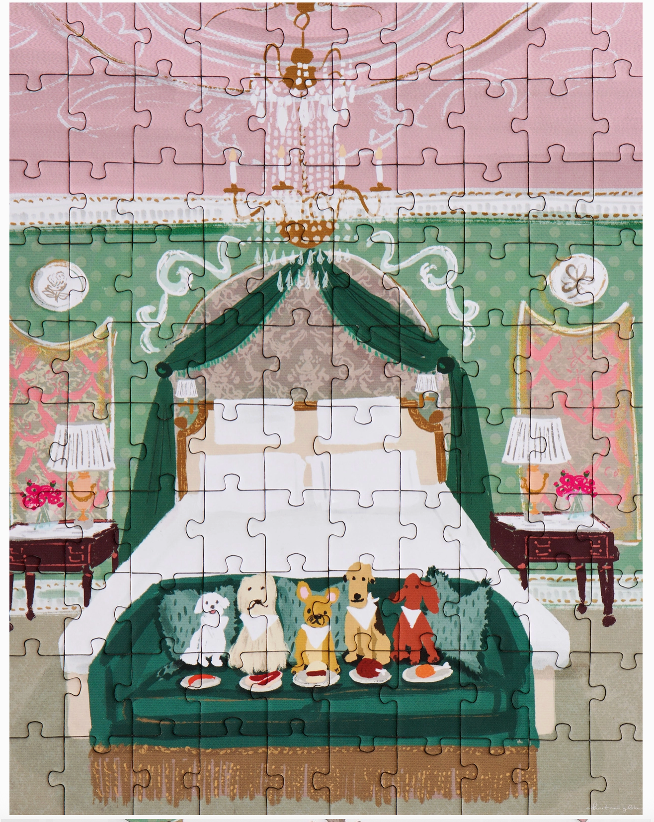 Posh Puppy: 100 Piece Puzzle