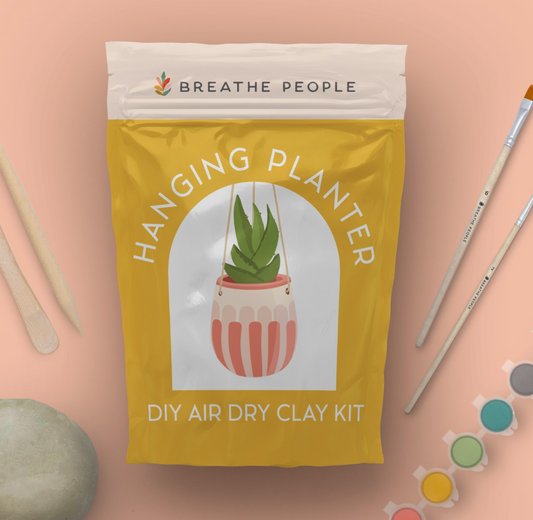 Hanging Planter: Air Dry Clay Kit