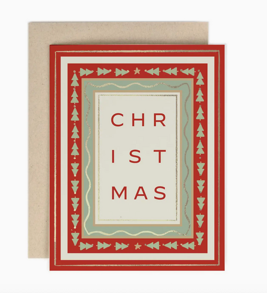 Tree Framed Christmas Cards: Boxed Set of 8