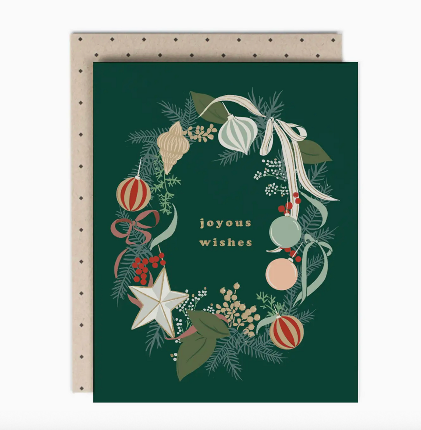 Joyous Wishes Christmas Cards: Boxed Set of 8
