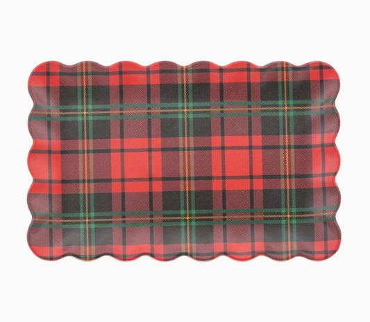 Plaid Mini Tray