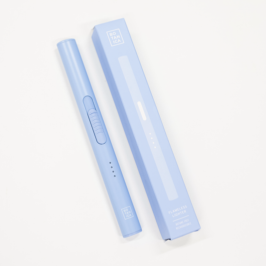 sky blue rechargeable usb lighter