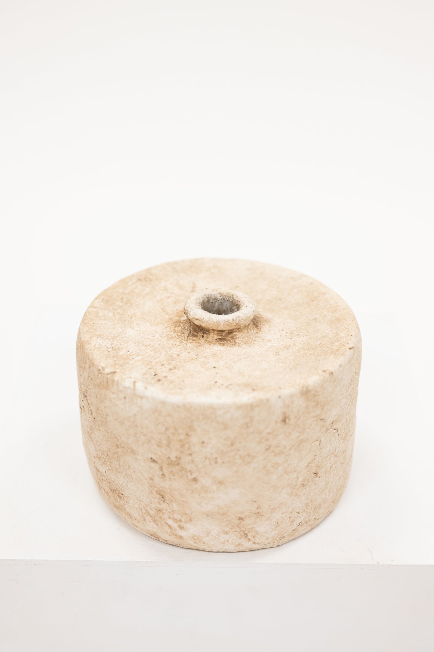 Circular Cement Bud Vase