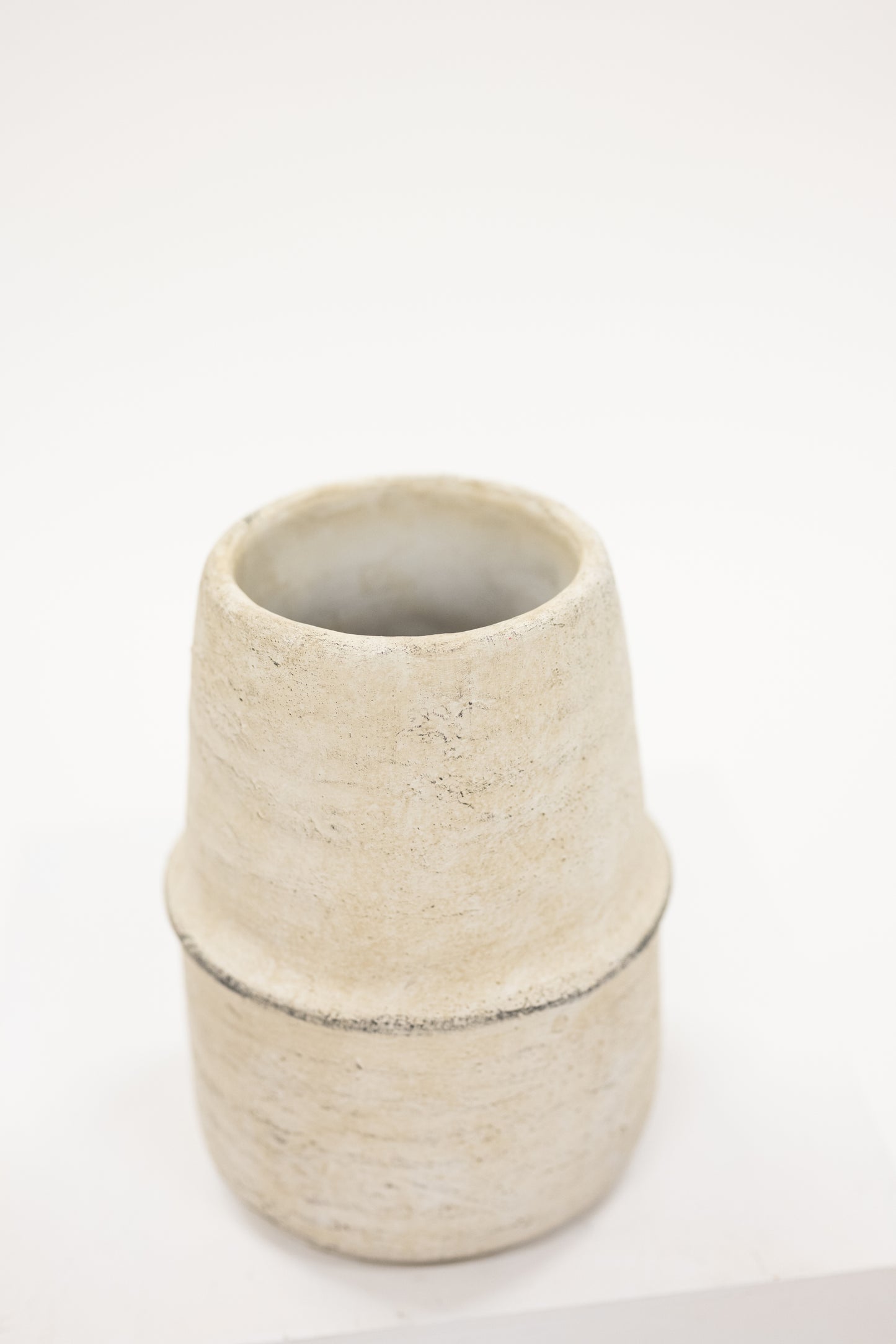 Dual Cement Vase