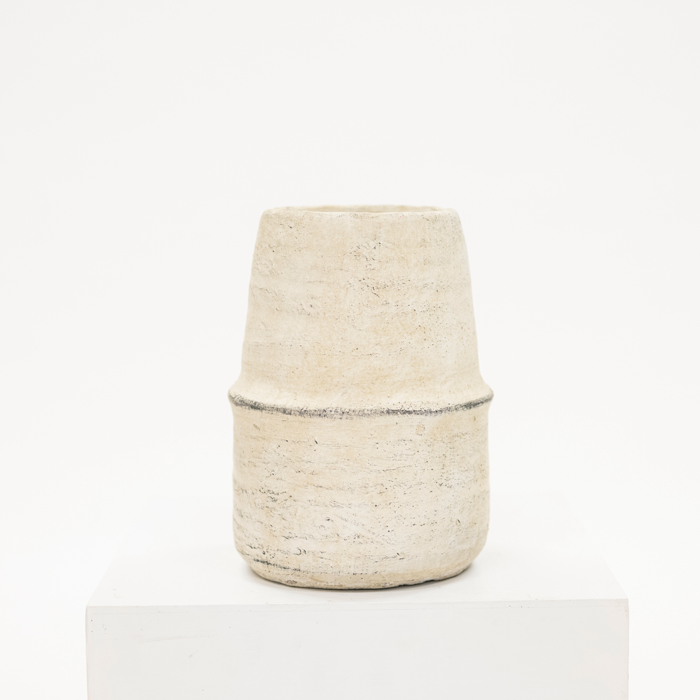 Dual Cement Vase