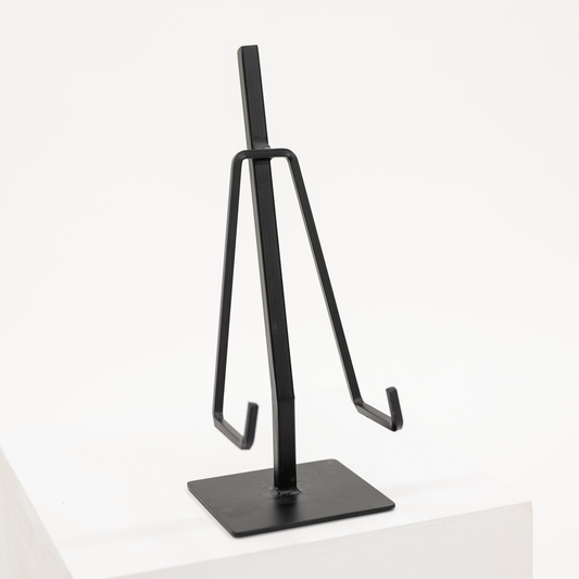 Elevated Black Iron Photo Easel