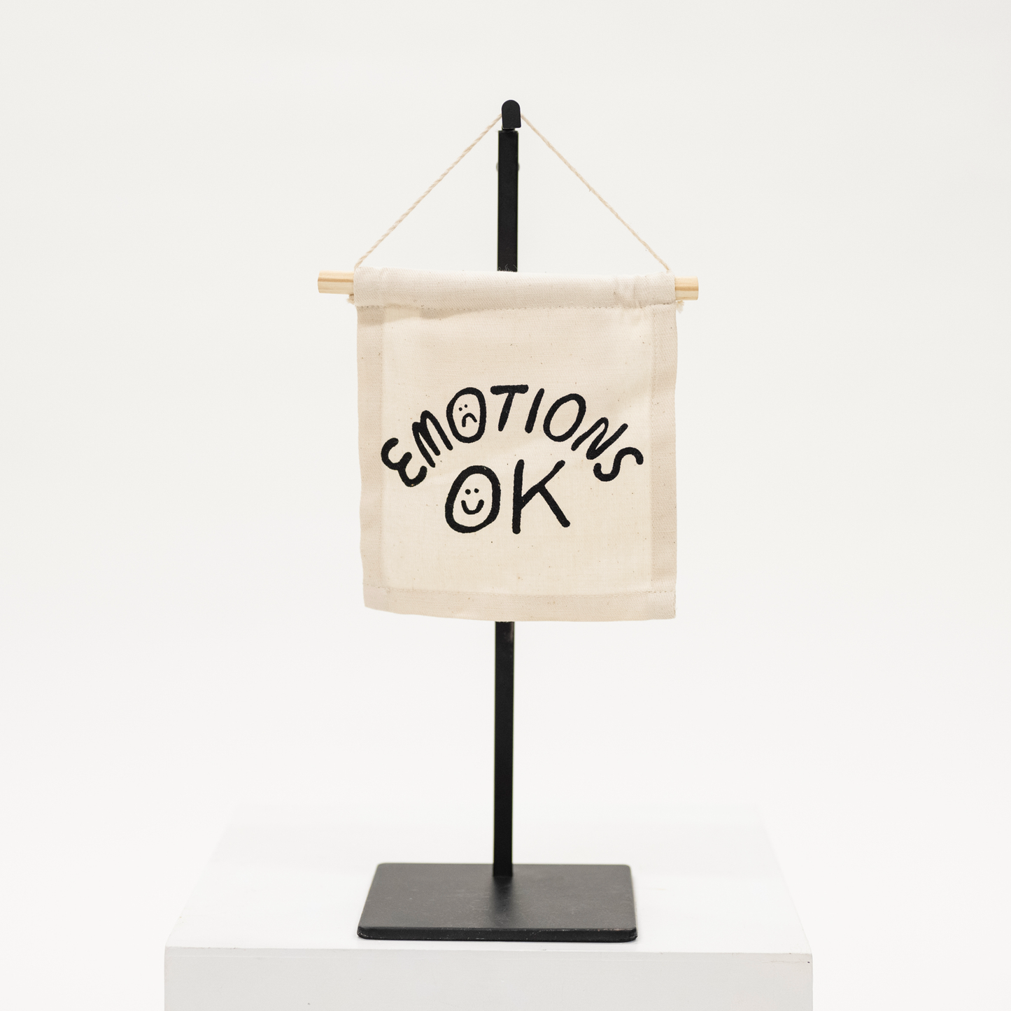Emotions Ok - Canvas Wall Sign