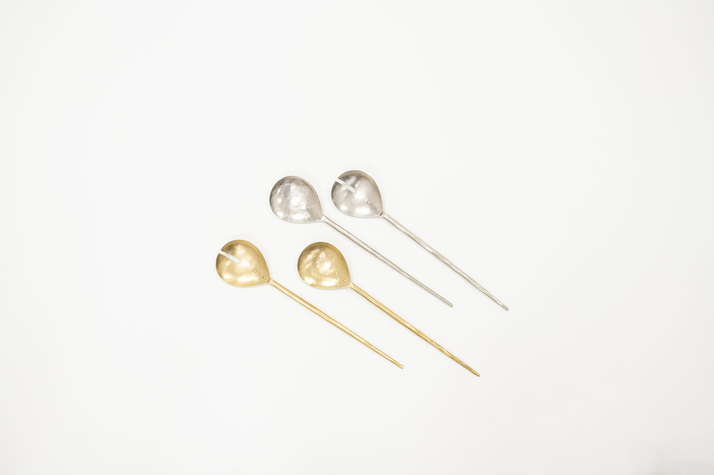 Brass Forged Salad Set