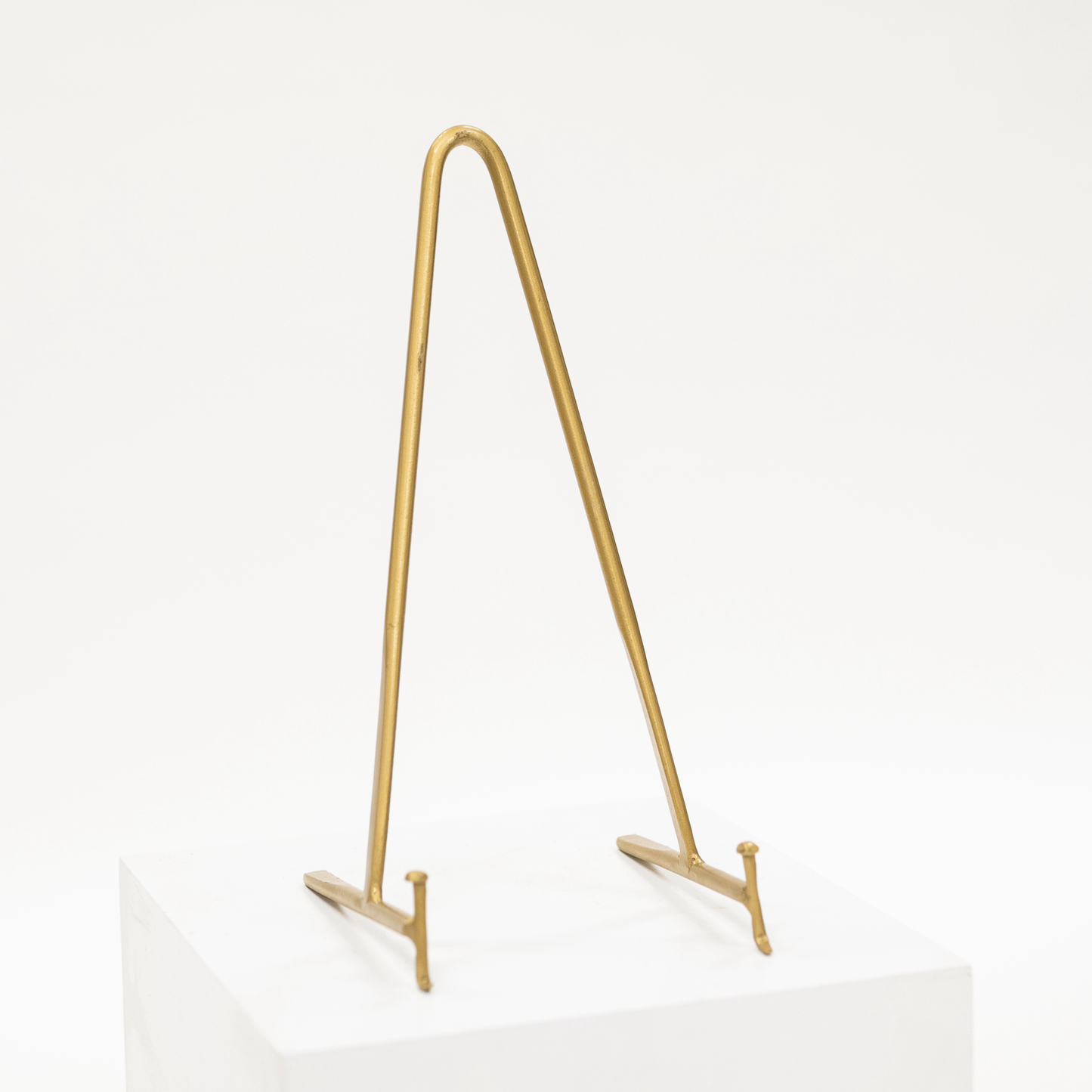 gold display stand easel for framed art