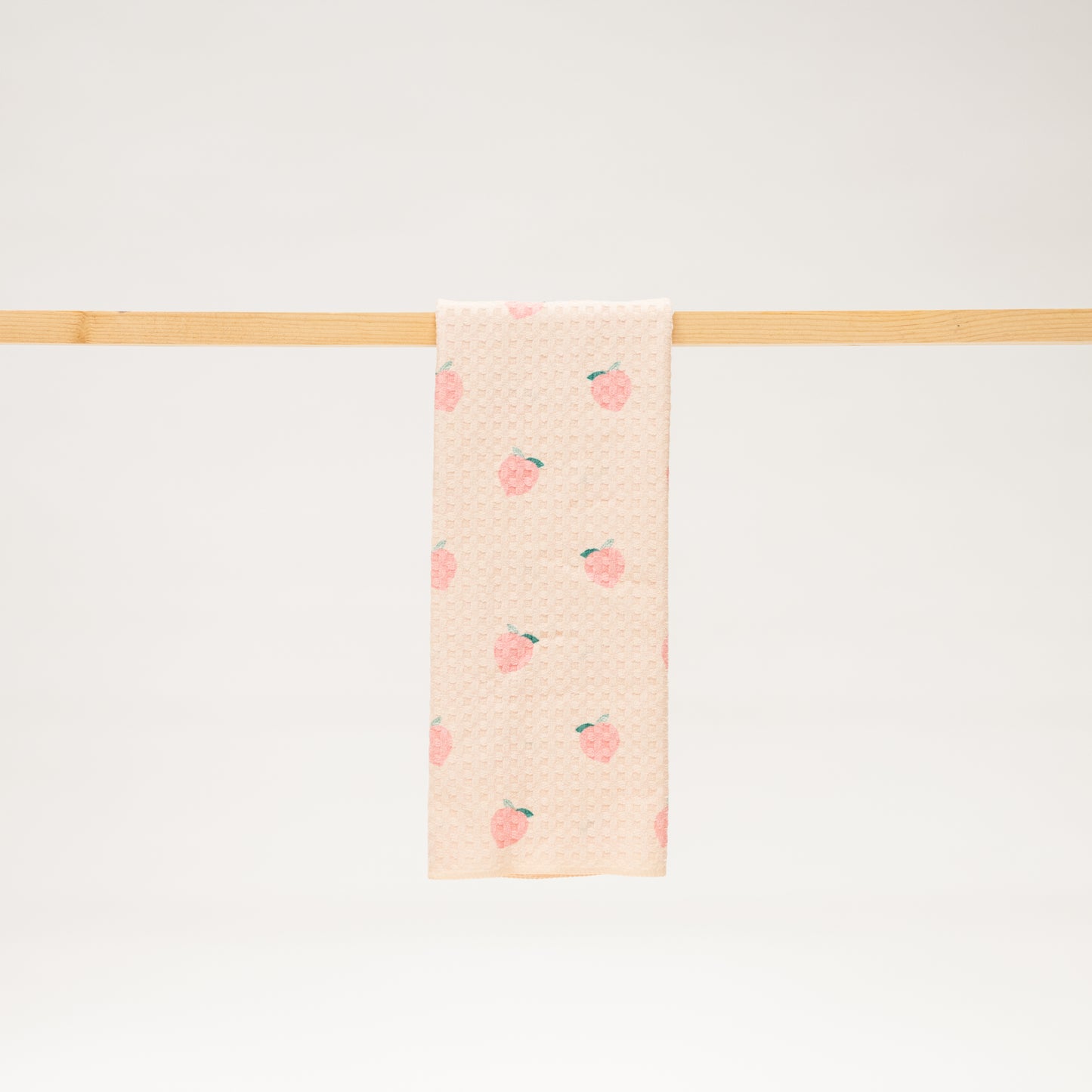 Peaches microfiber kitchen towel