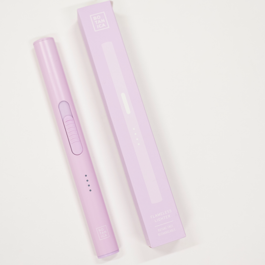 light purple rechargeable usb lighter