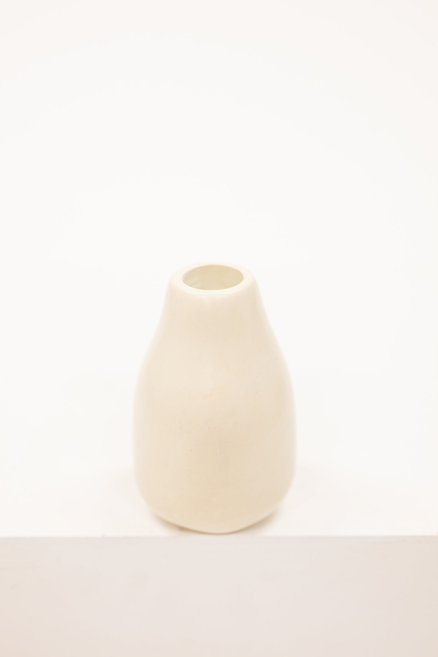 tapered shaped pen cup made from soapstone