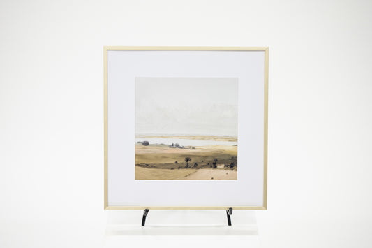 Gold Matted Picture Frame