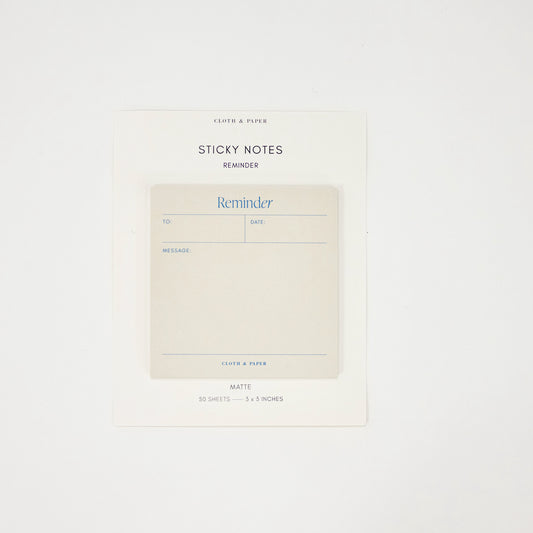Reminder Sticky Note