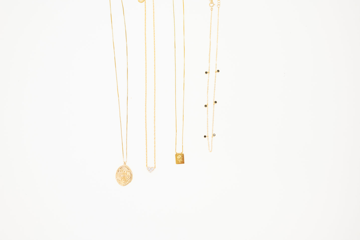 Rose Bar Necklace