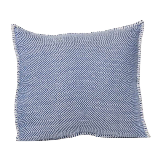 Navy Zig Zag Pillow