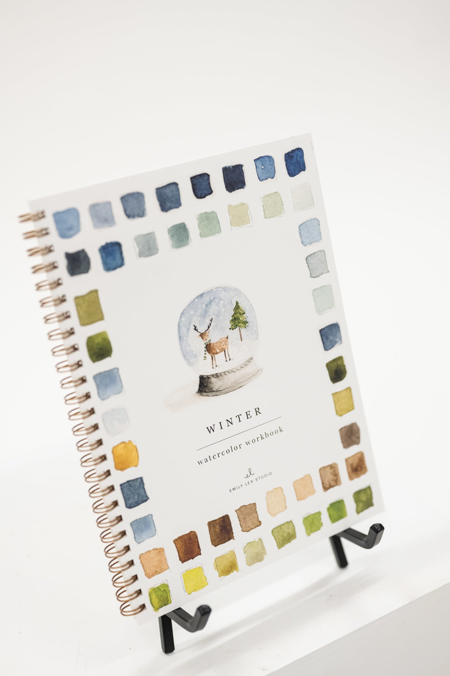 Holiday Watercolor Workbook