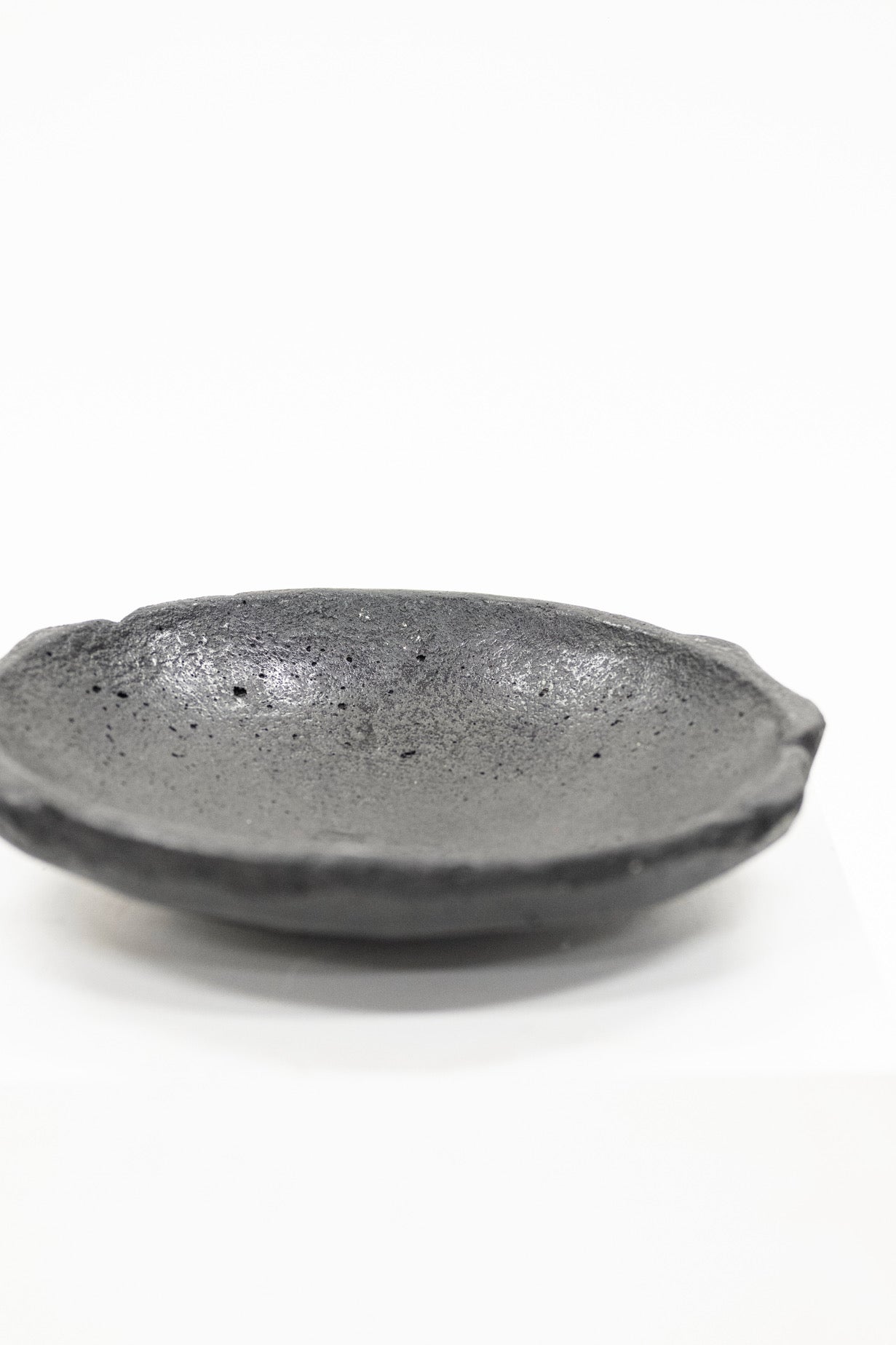 Black Stone Saucer, Vintage