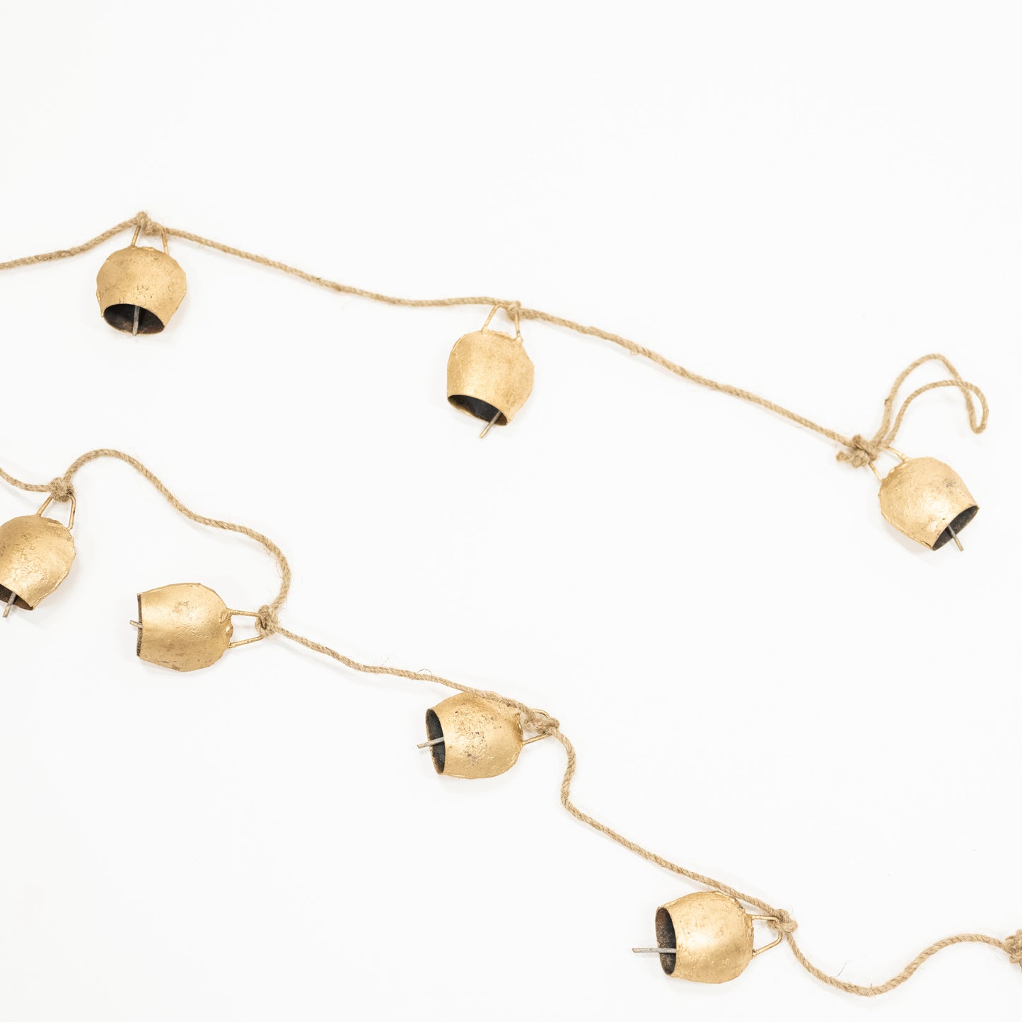 Flat Copper Bell Garland