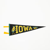 Iowa Pennant: Vintage Style Wall Pennant