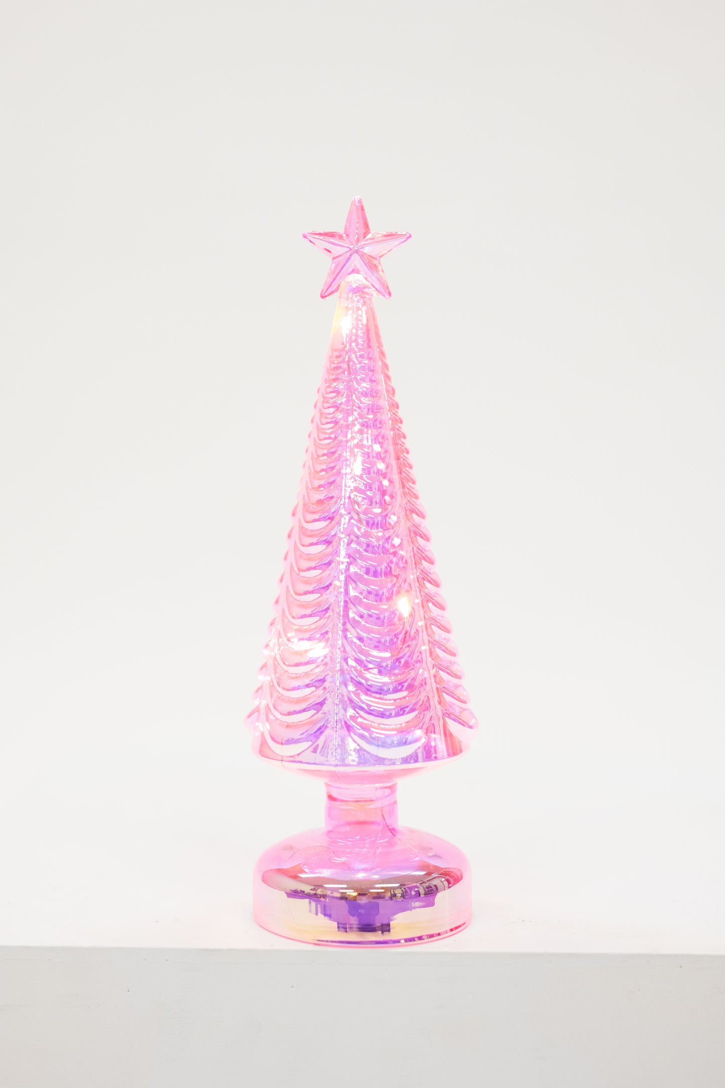 LED Glass Christmas Tree