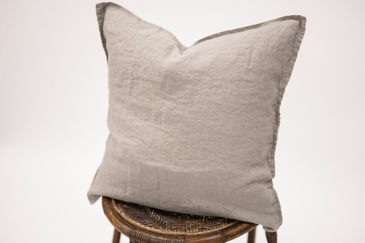 Taupe Stone Washed Pillow 20x20