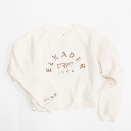 Elkader Bridge Sweatshirt - Women's Cut