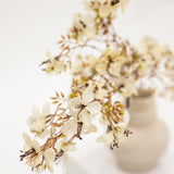 Cream Blossom Stem Faux Stem