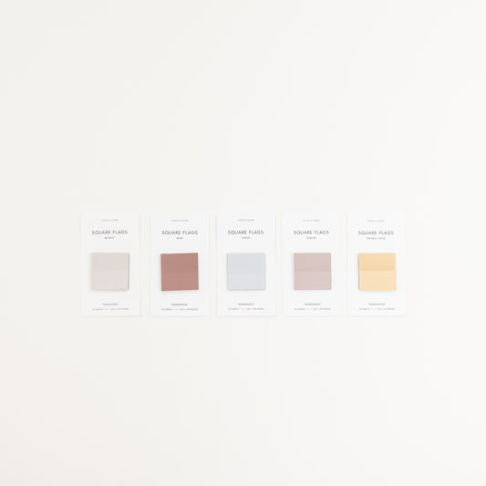 Square Transparent Sticky Notes
